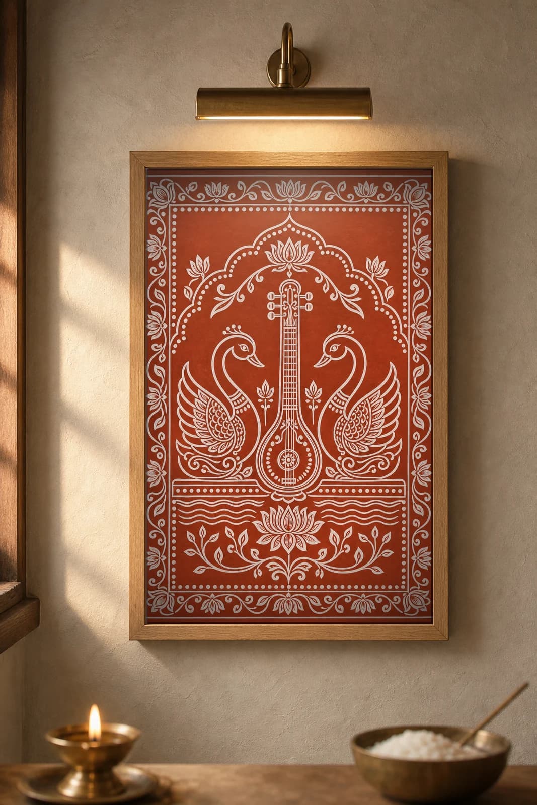 Hans Veena — framed museum print, Aipan