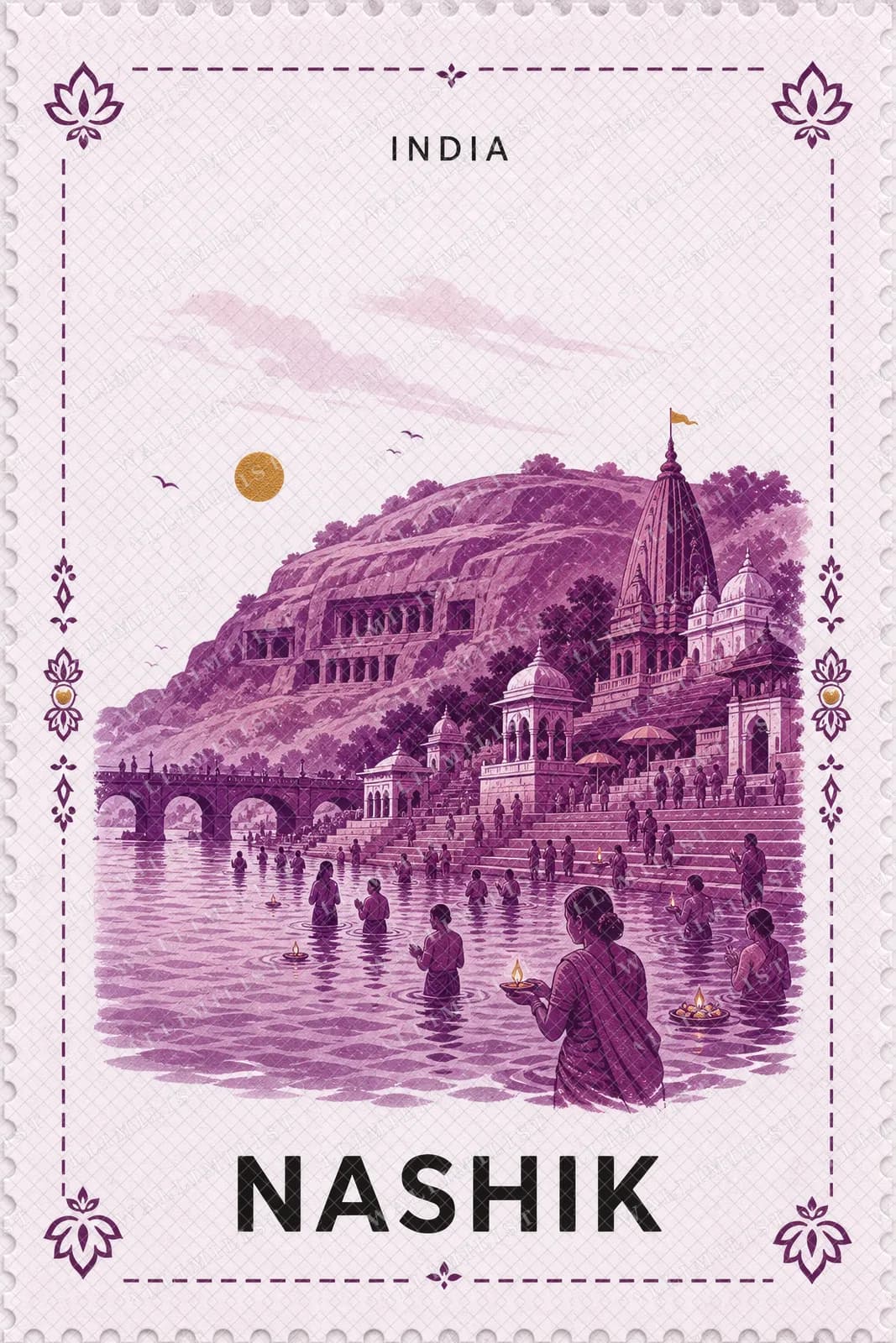 Actual watermarked print of Nashik
