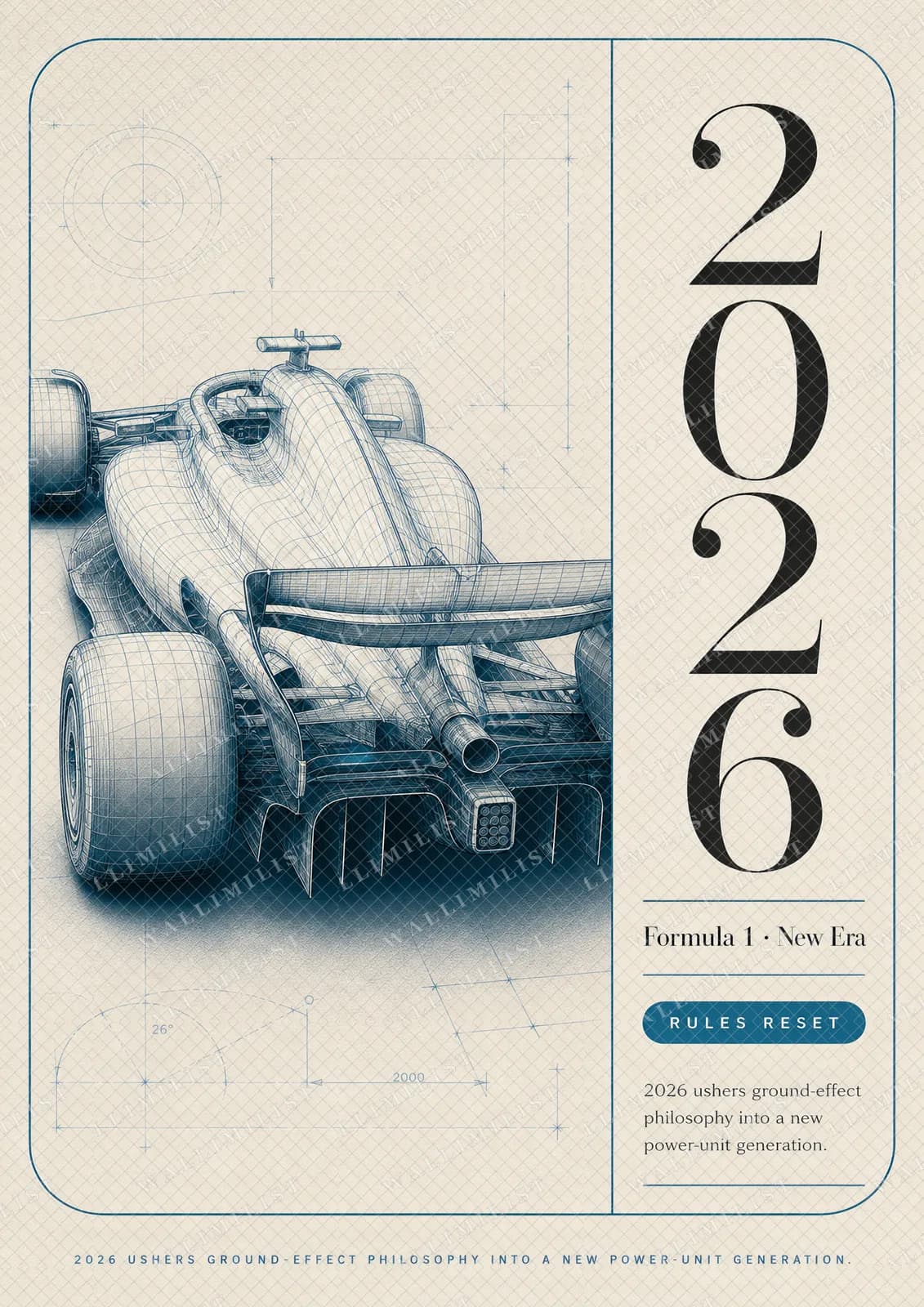Actual watermarked print of 2026 Regulations — Ground-effect era technical evolution