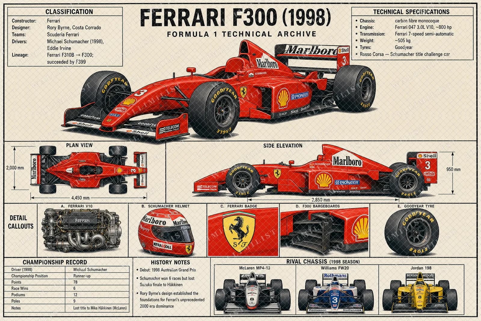 Actual watermarked print of F300