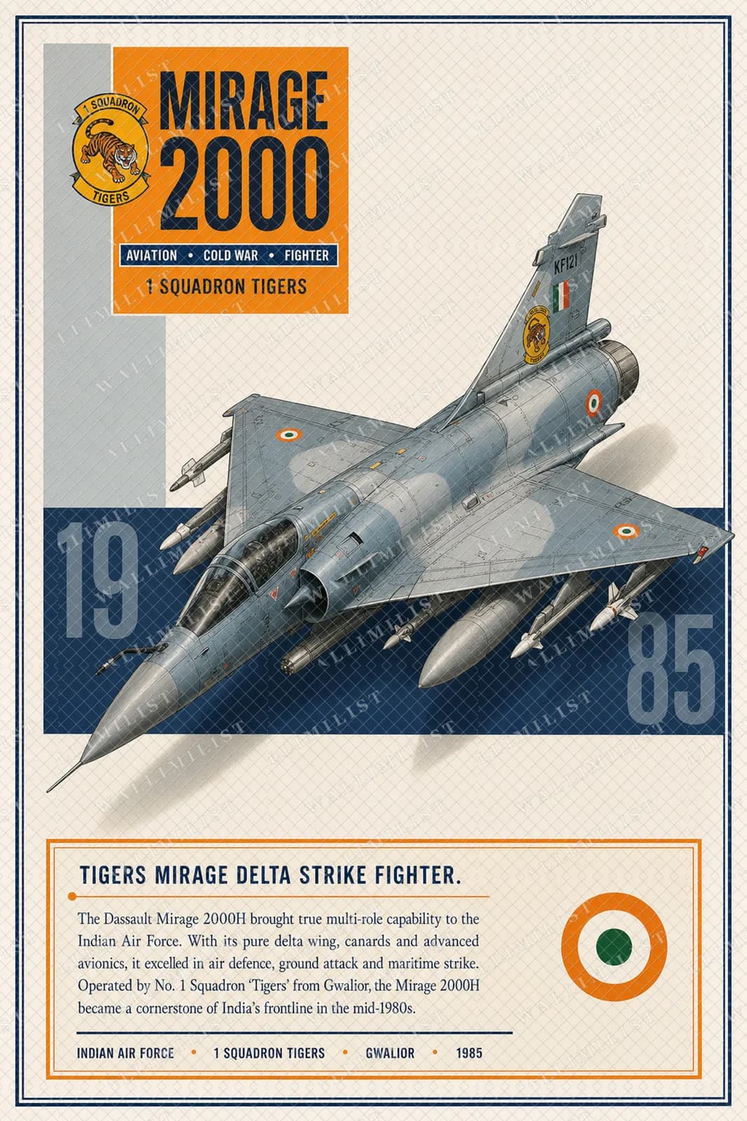 Actual watermarked print of Mirage 2000H