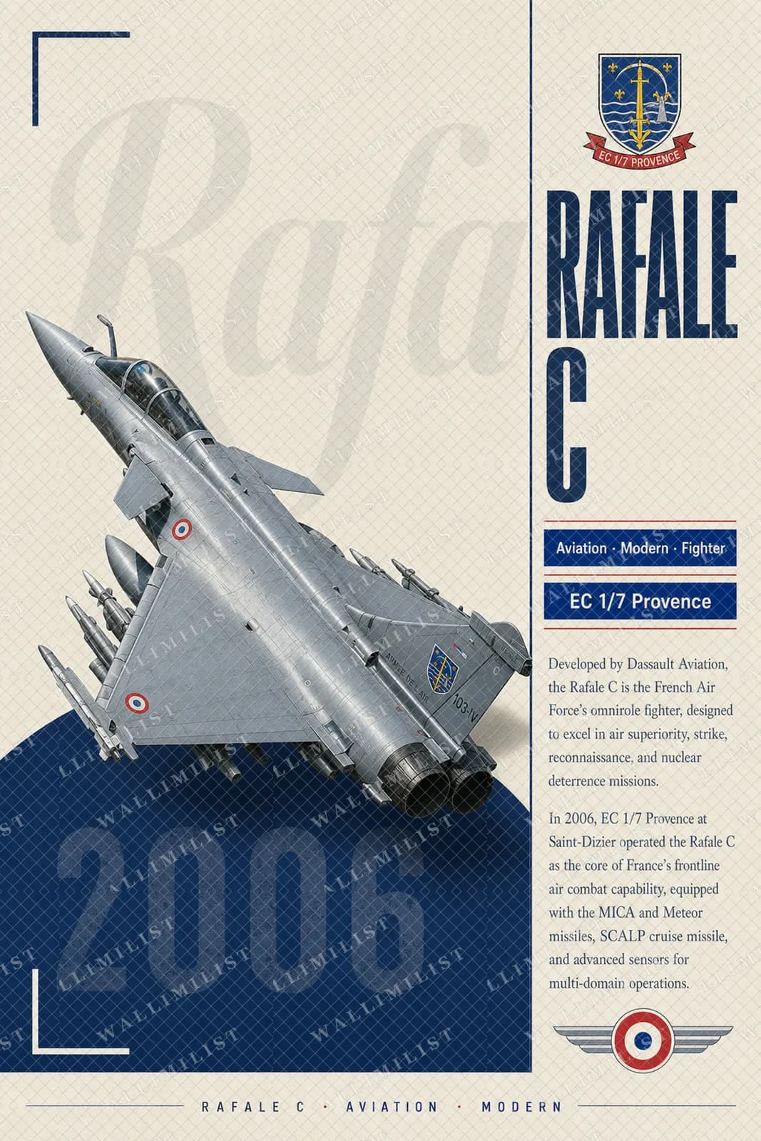 Actual watermarked print of Rafale C