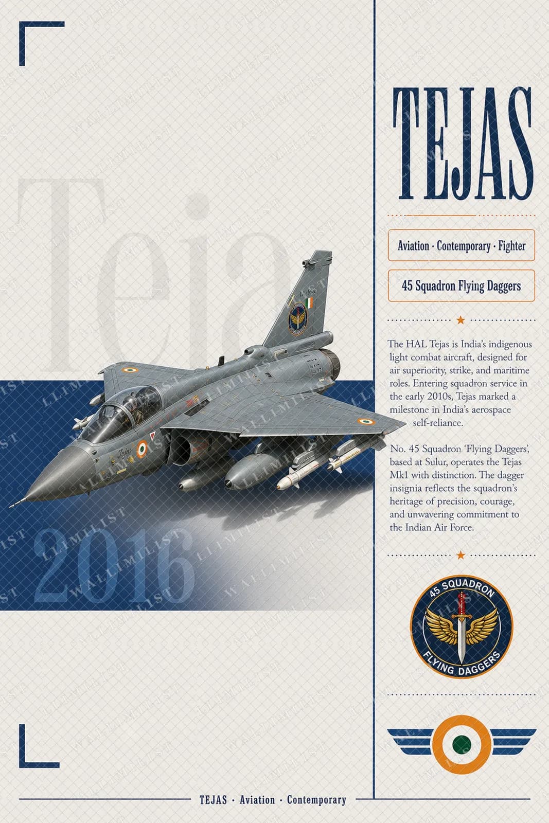 Actual watermarked print of Tejas Mk1