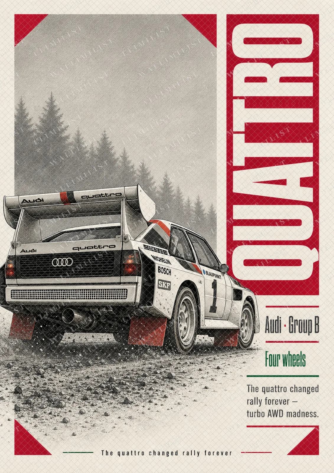 Actual watermarked print of Quattro A2