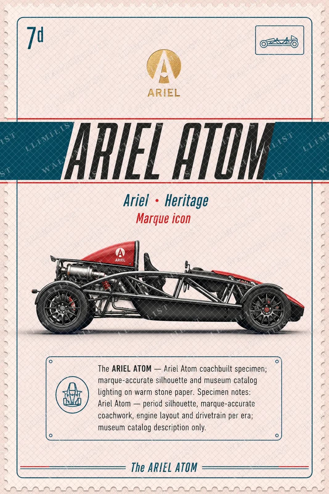 Actual watermarked print of Atom