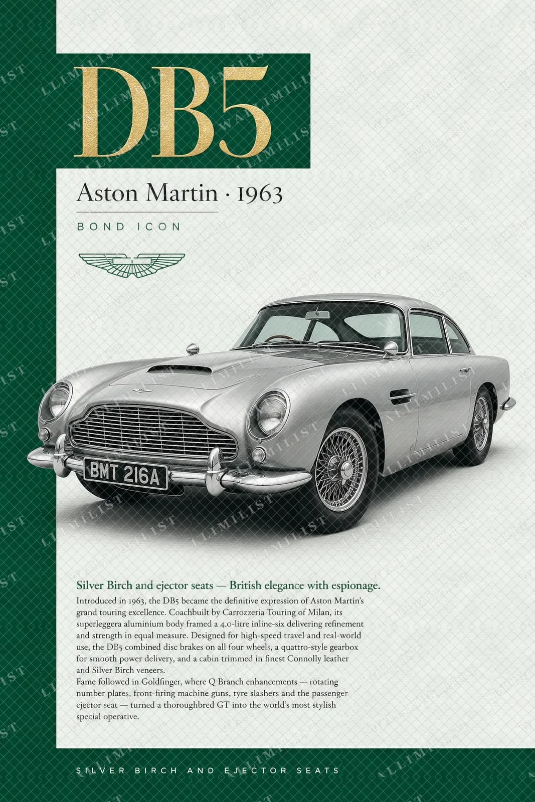 Actual watermarked print of DB5