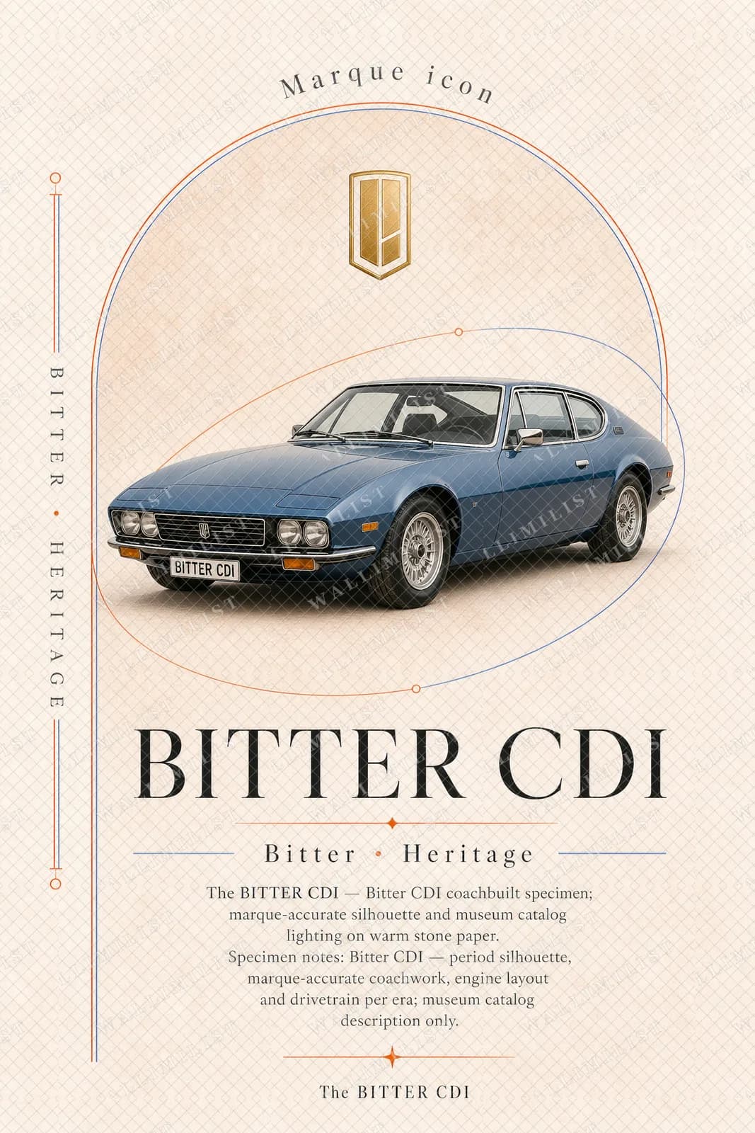Actual watermarked print of Bitter CDI