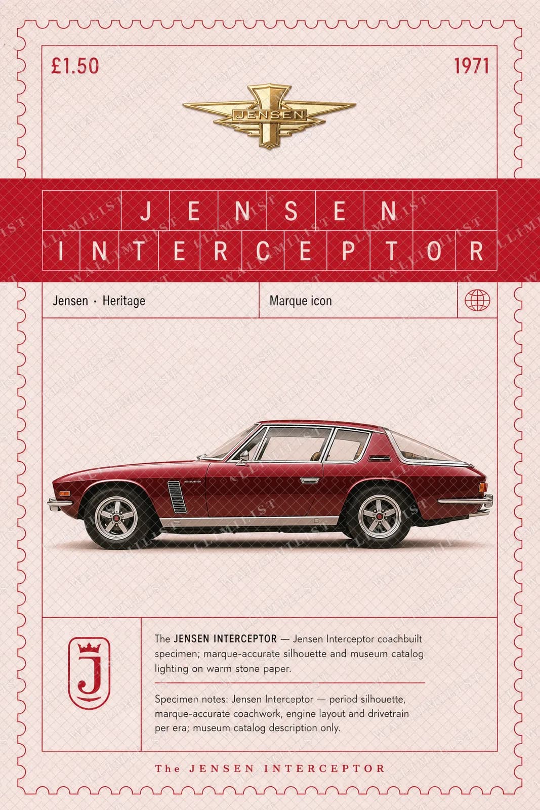 Actual watermarked print of Interceptor