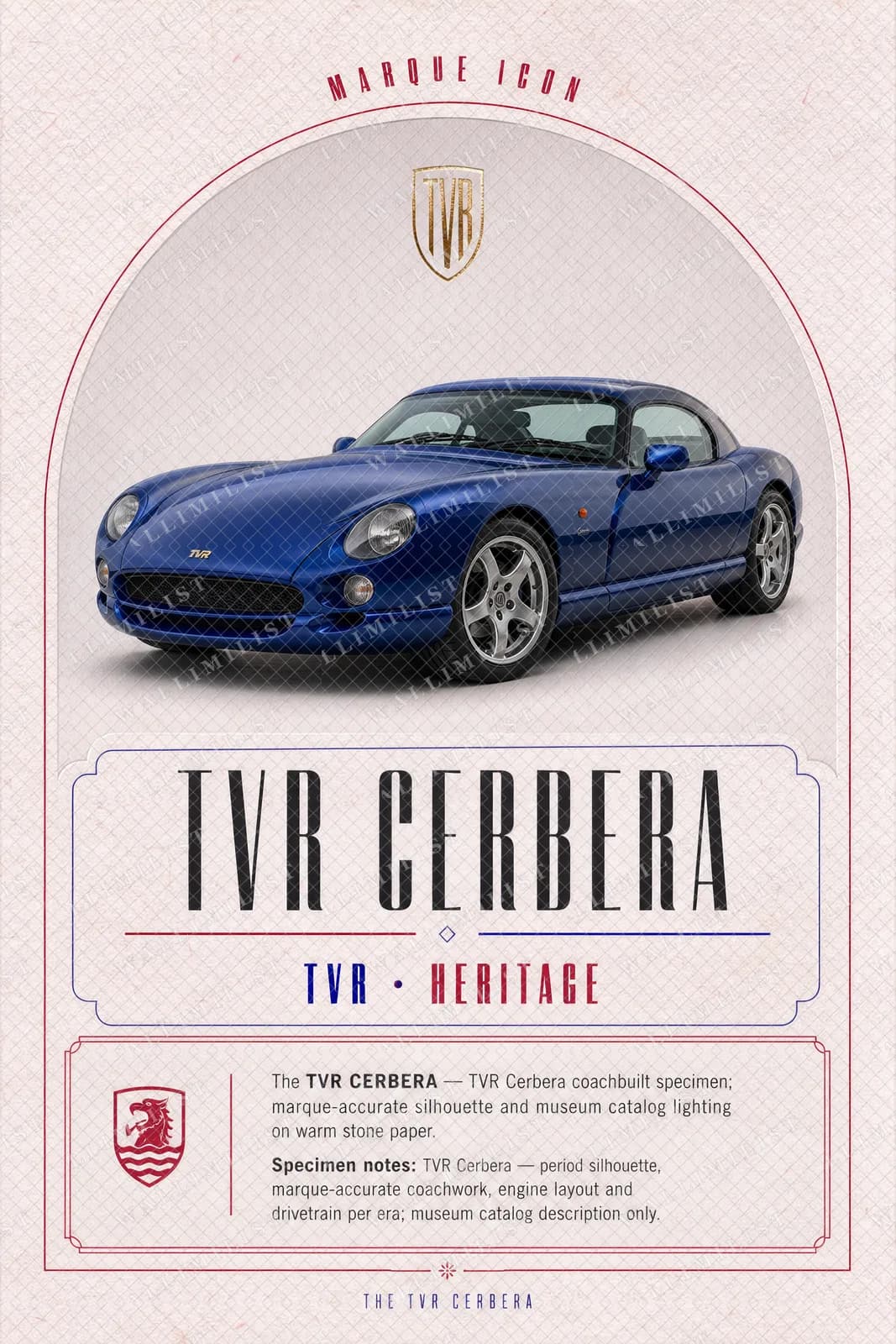 Actual watermarked print of Cerbera