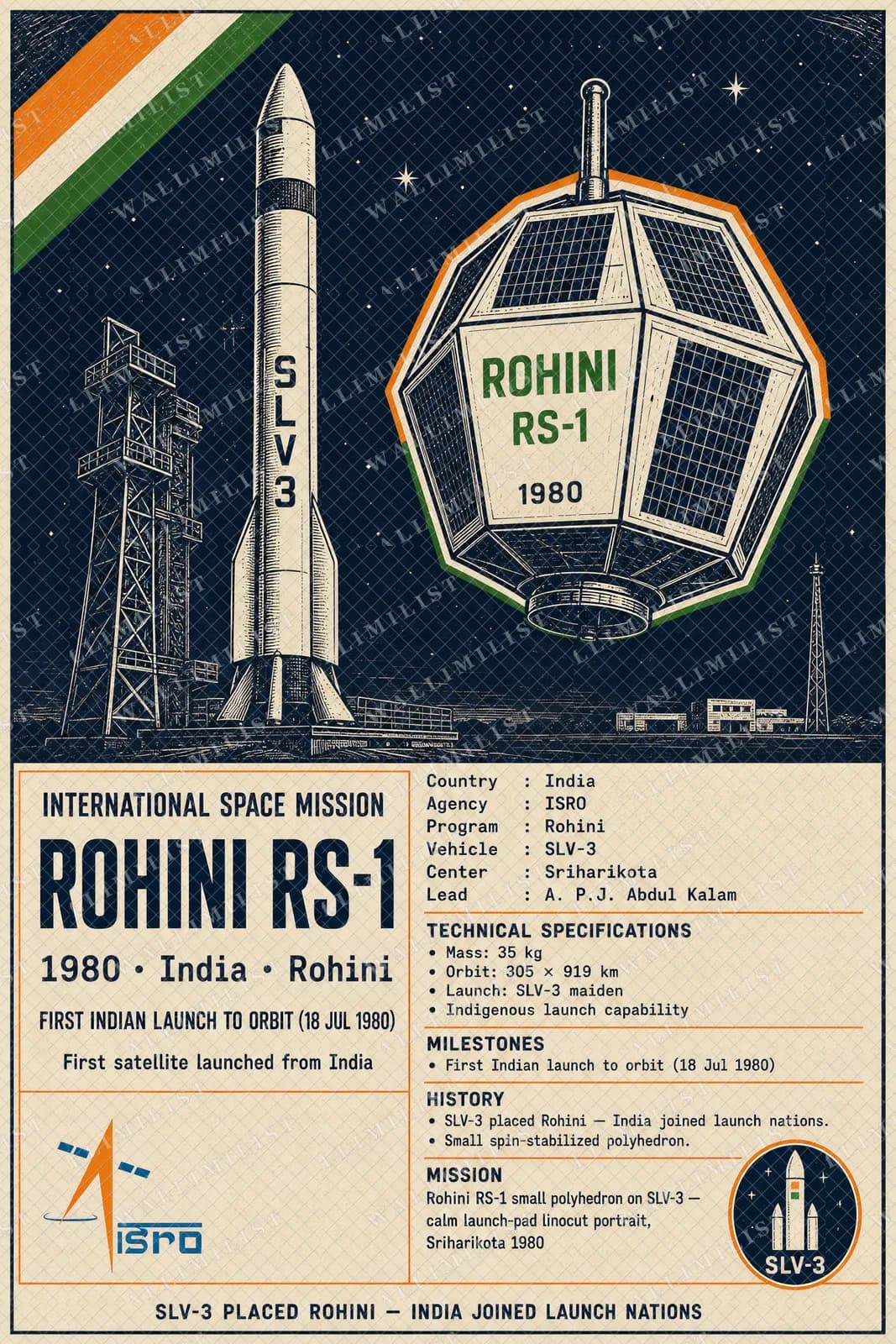 Actual watermarked print of Rohini RS-1
