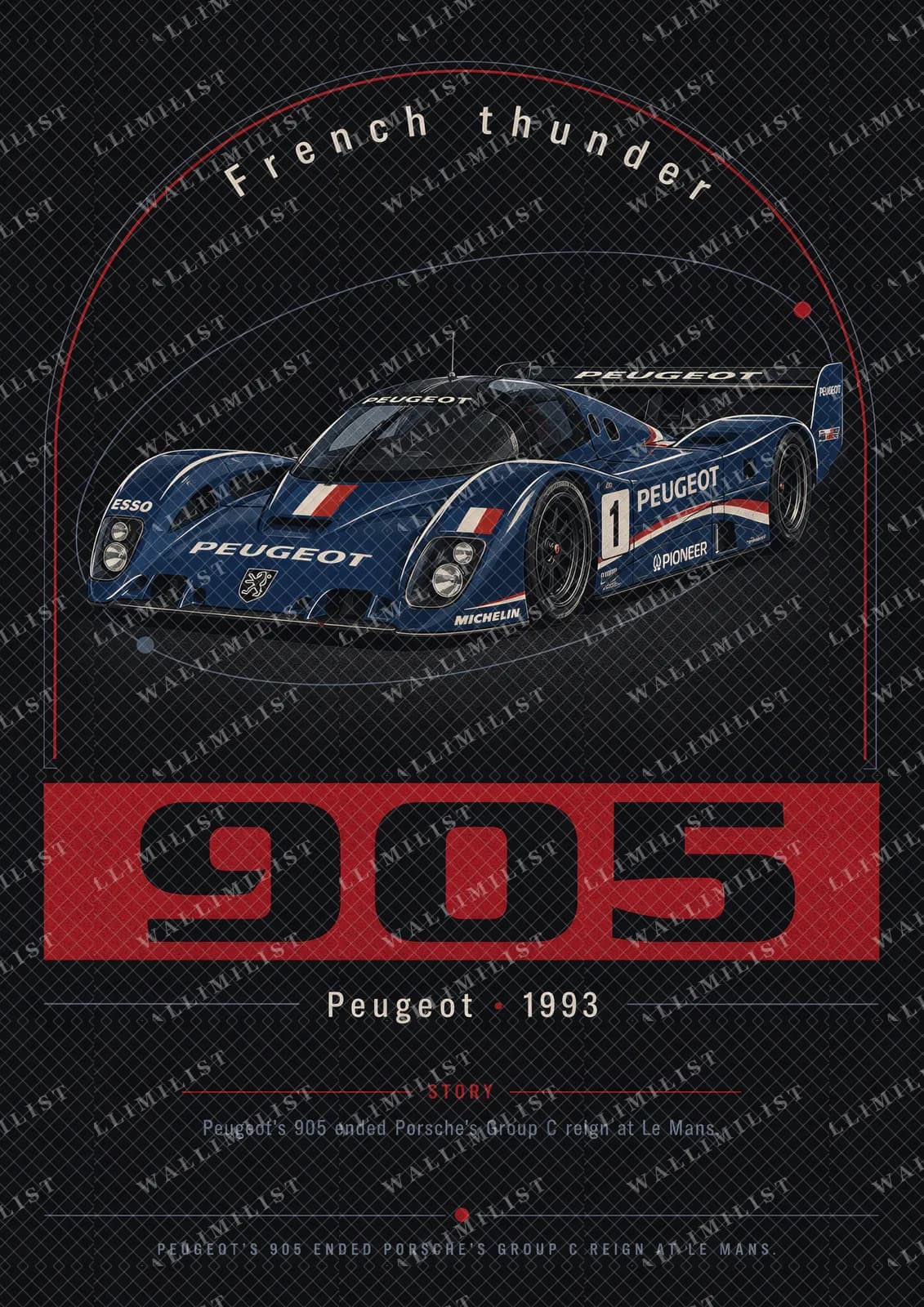 Actual watermarked print of 905 Evo 1 bis