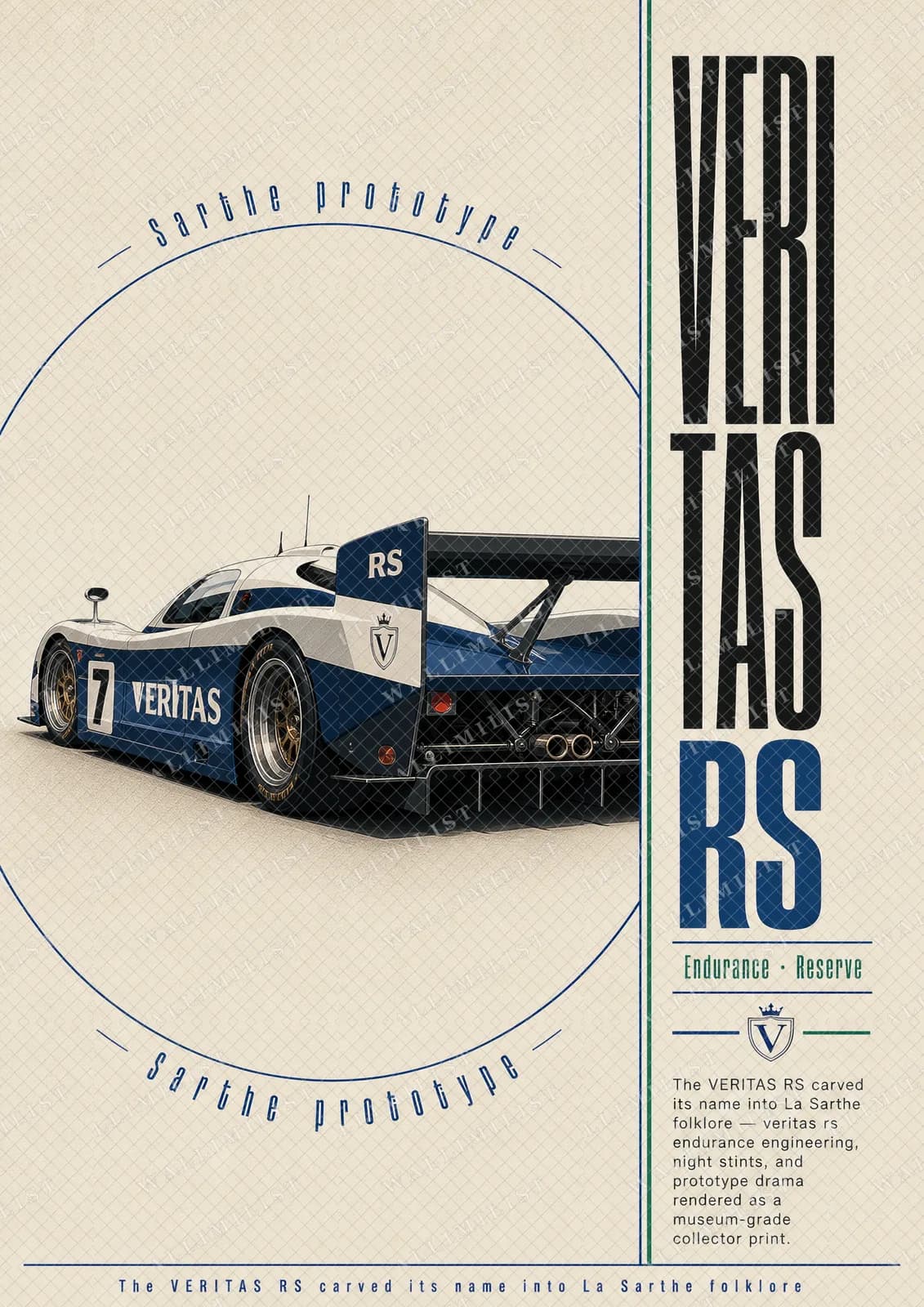 Actual watermarked print of Veritas RS