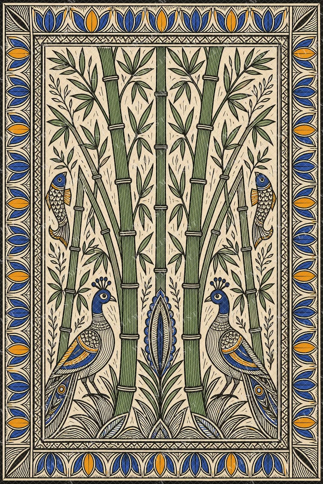 Actual watermarked print of Bamboo Grove