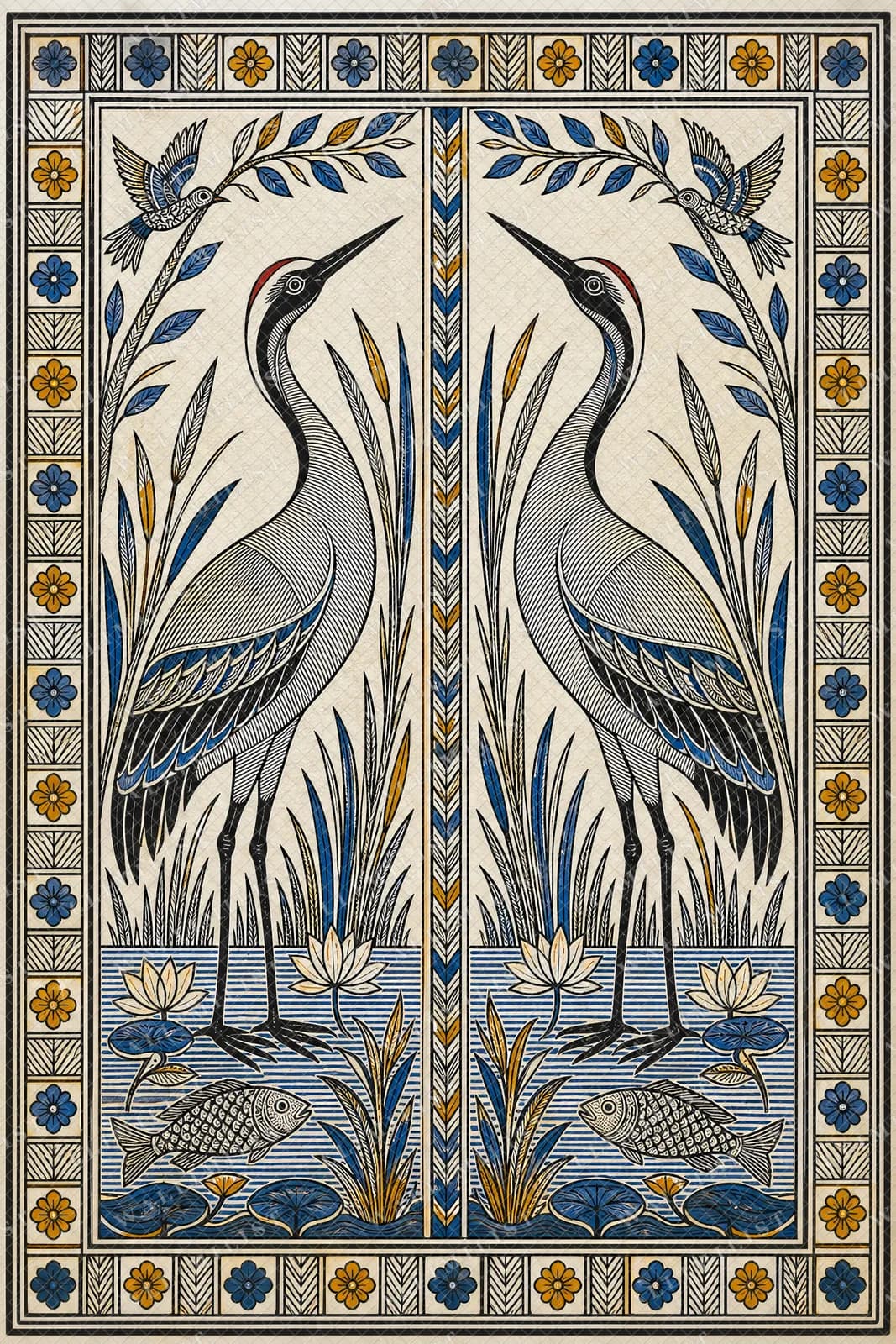 Actual watermarked print of Crane Wetland