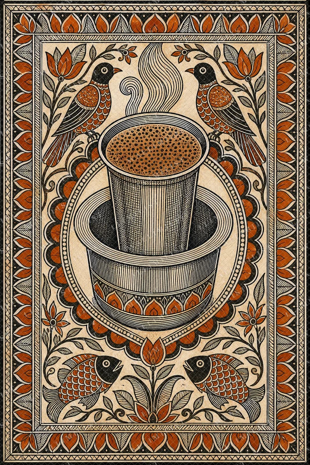 Actual watermarked print of Filter Coffee Chennai