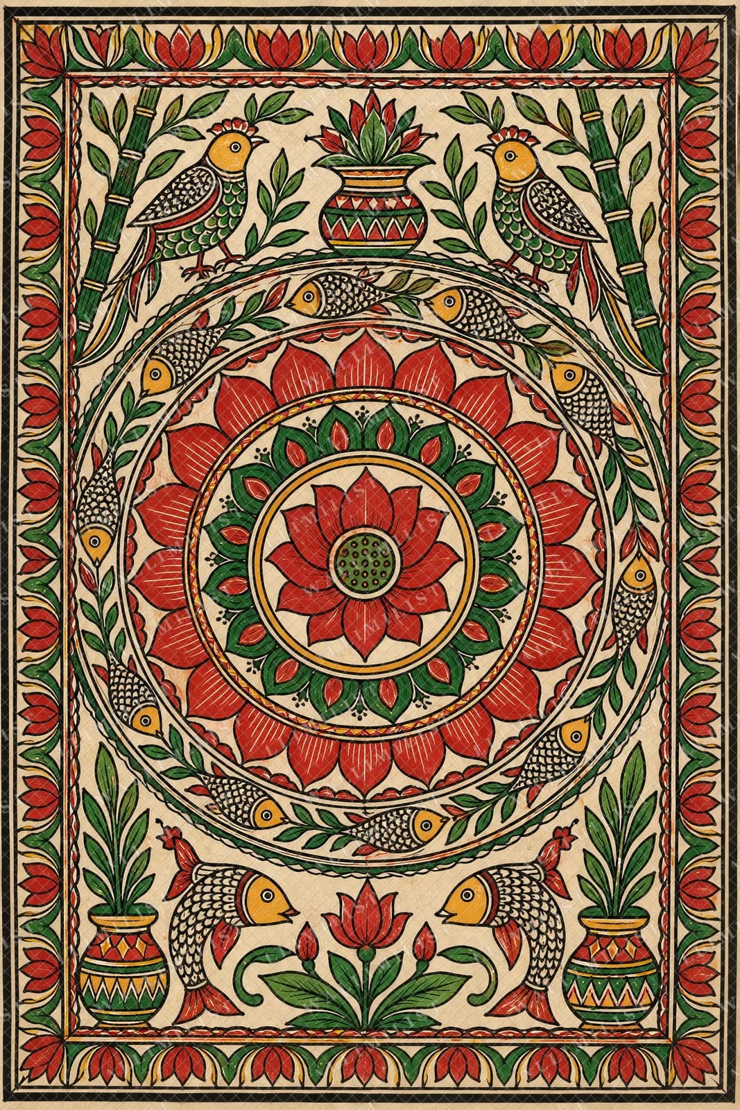 Actual watermarked print of Kohbar Lotus Feminine