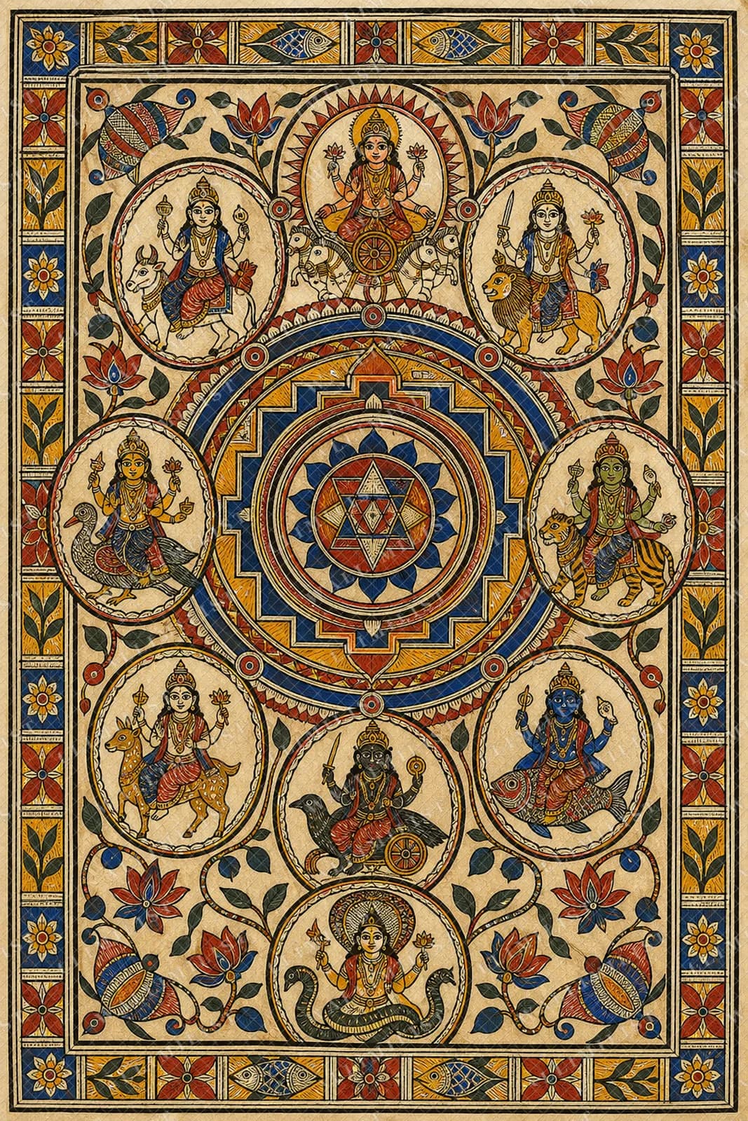 Actual watermarked print of Navagraha Tantrik