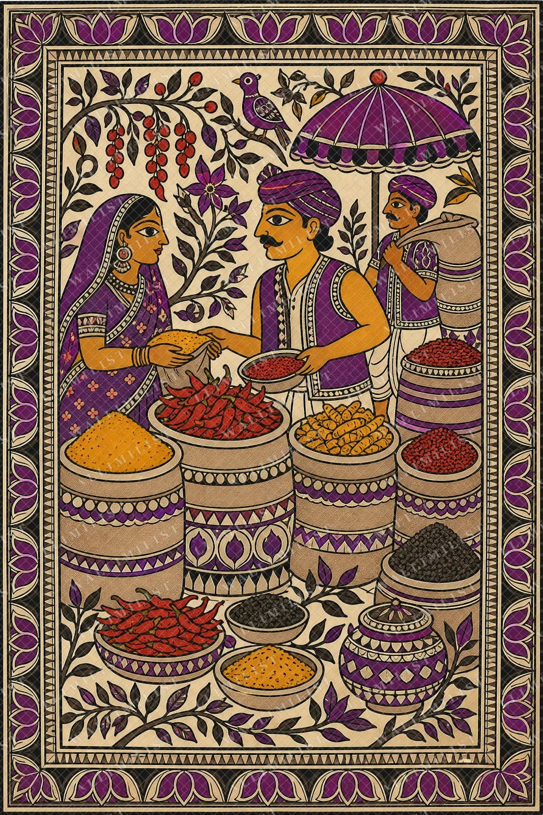 Actual watermarked print of Spice Market