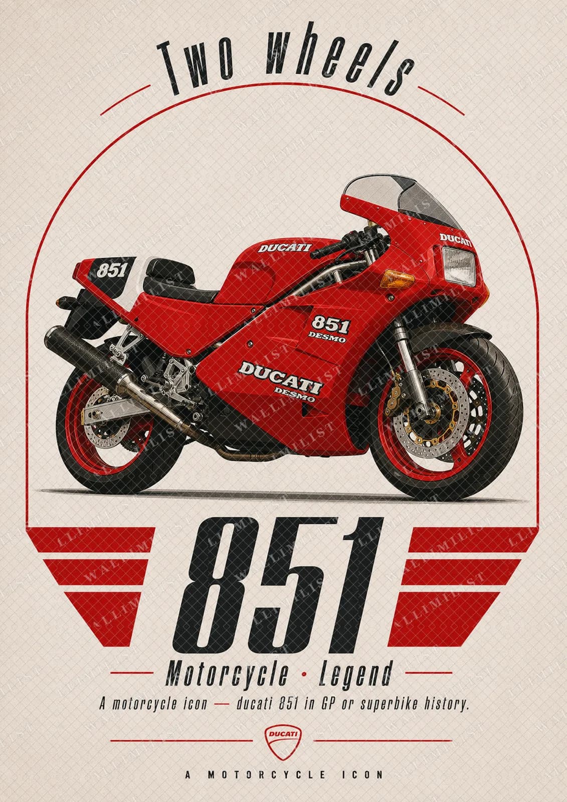Actual watermarked print of 851