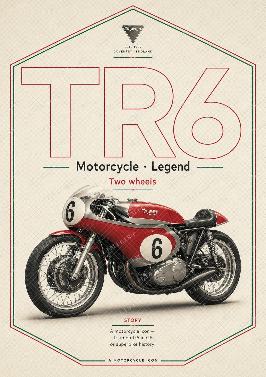 Actual watermarked print of TR6
