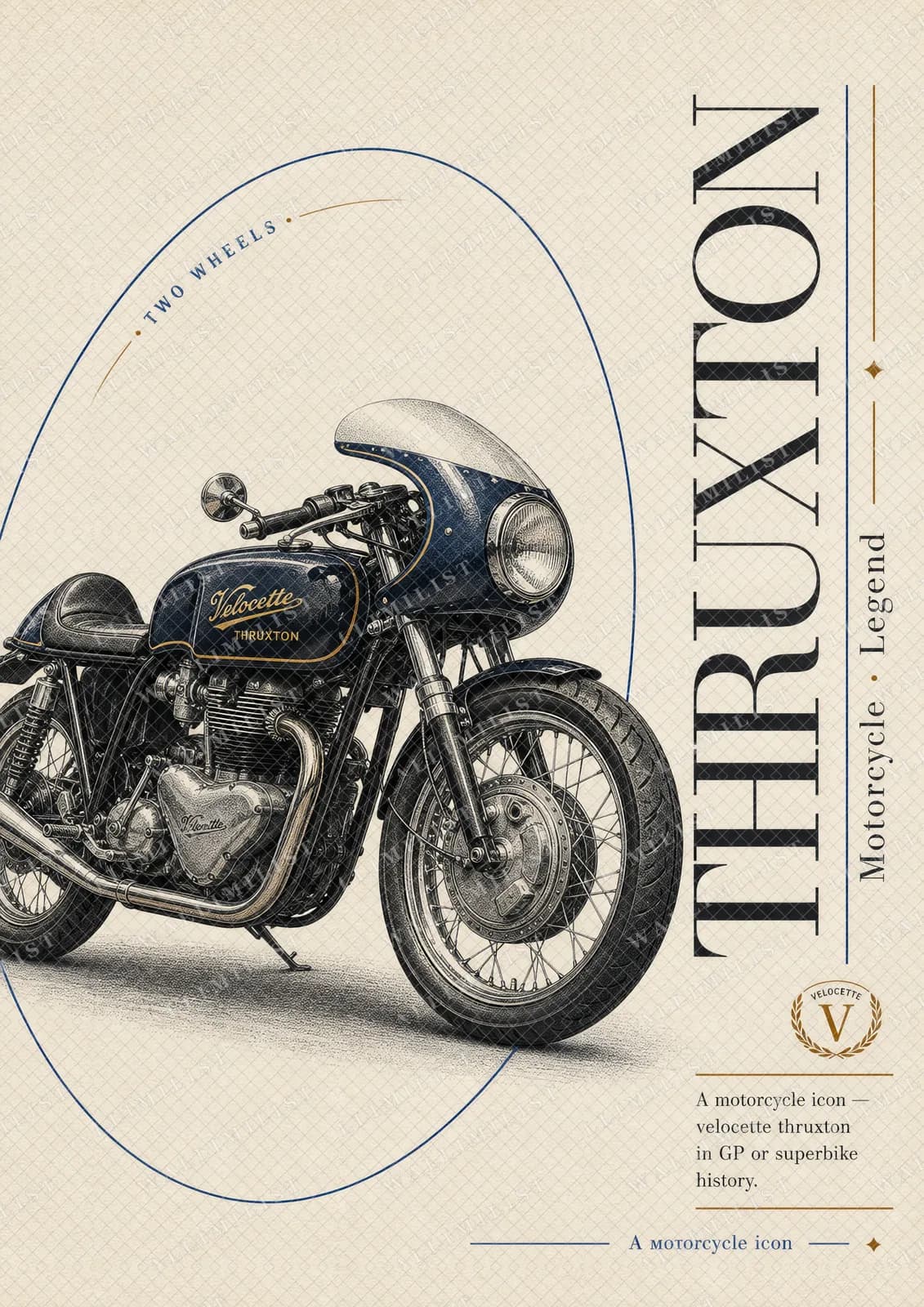 Actual watermarked print of THRUXTON