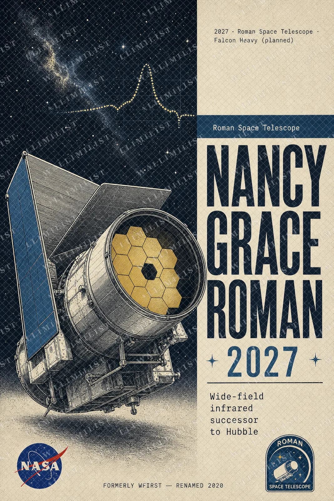 Actual watermarked print of Nancy Grace Roman