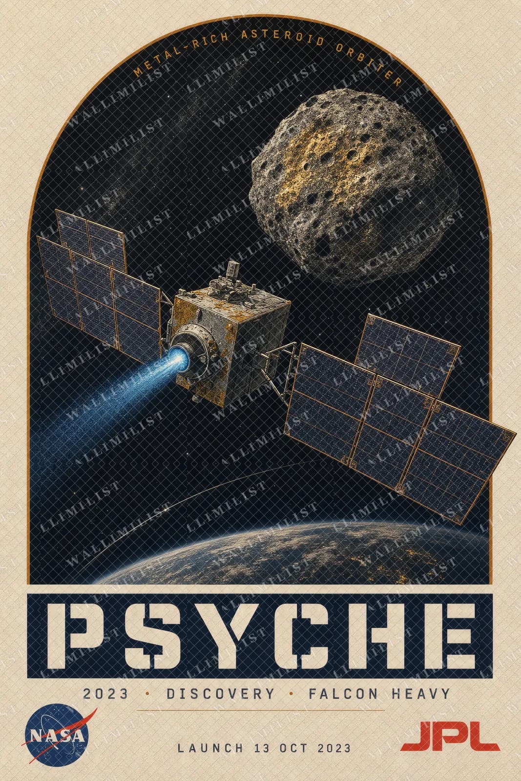 Actual watermarked print of Psyche