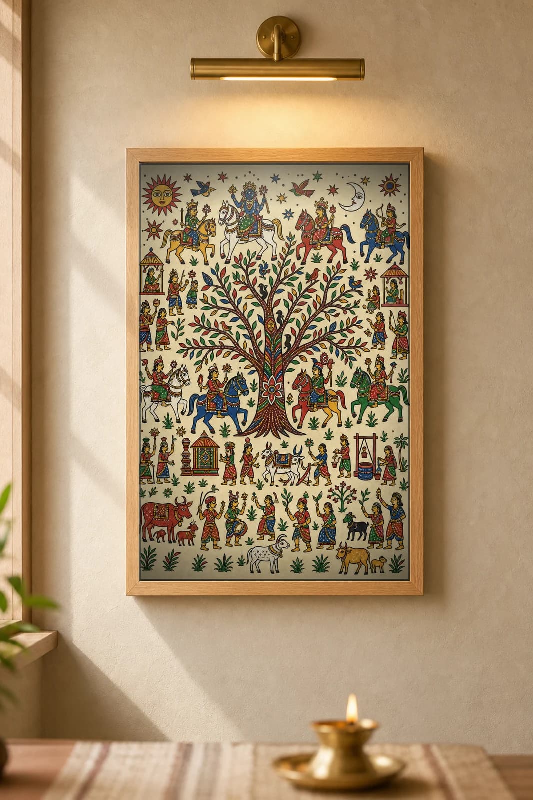 Tree of Life — framed museum print, Pithora