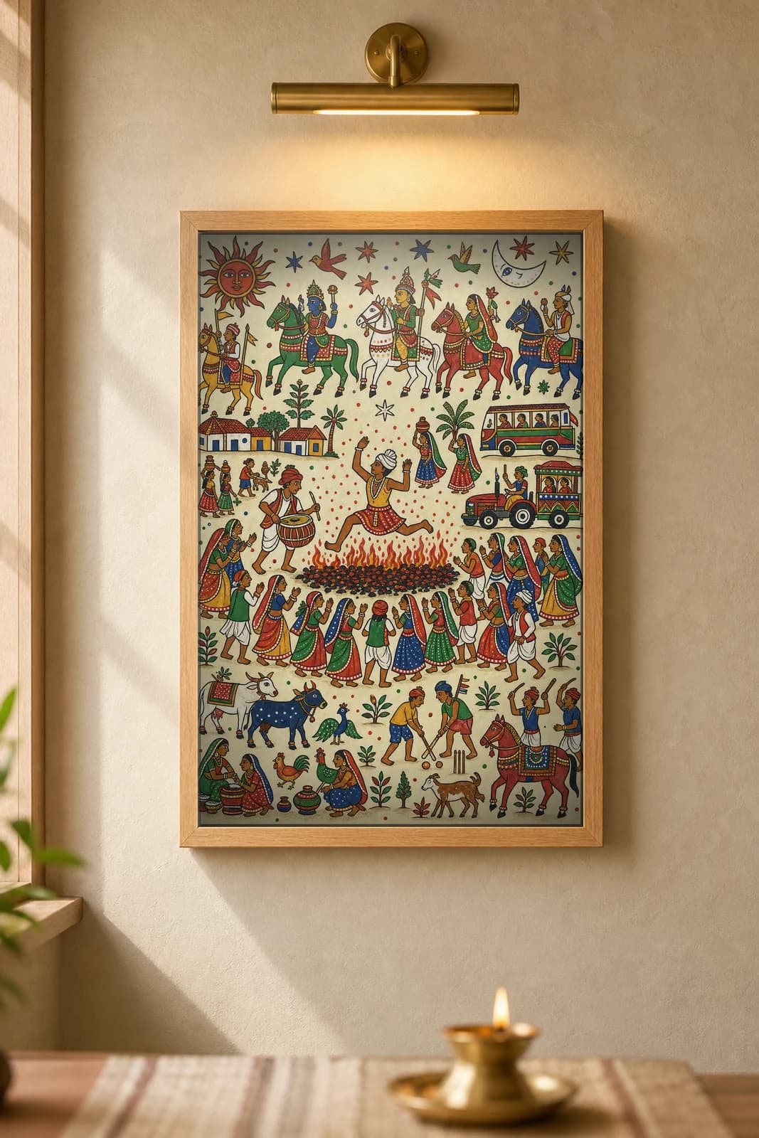 The Chul — framed museum print, Pithora