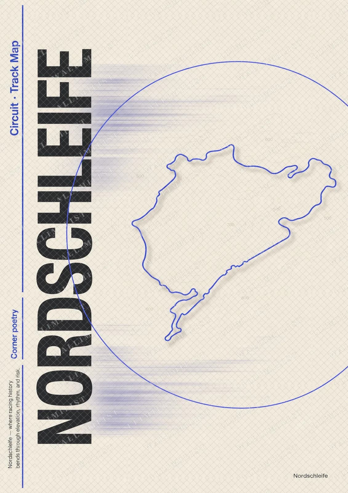 Actual watermarked print of Nordschleife