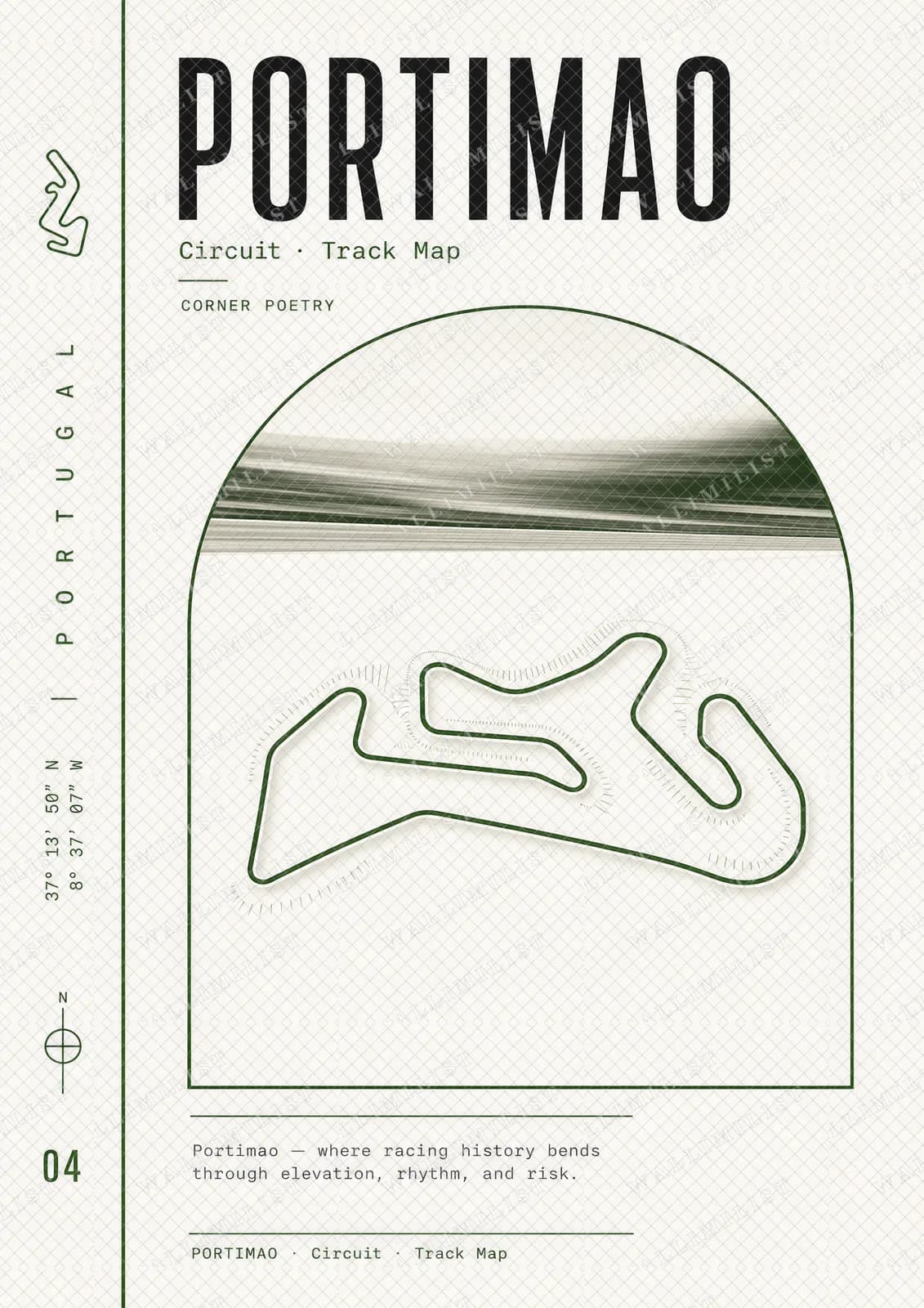 Actual watermarked print of Portimão