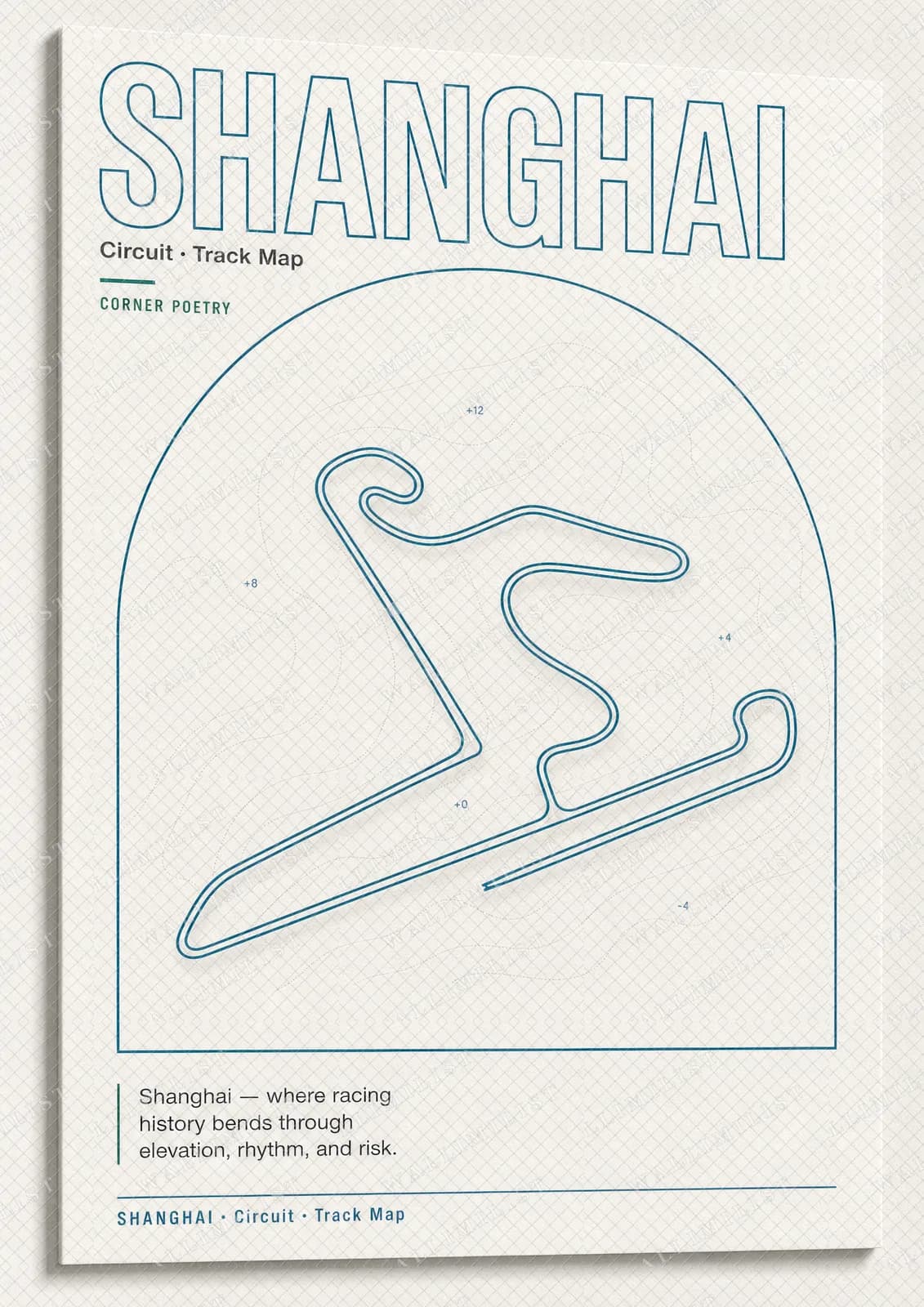 Actual watermarked print of SHANGHAI