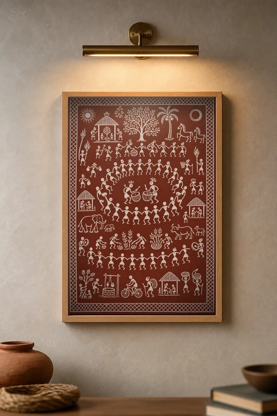 Karaja Dance — framed museum print, Saura
