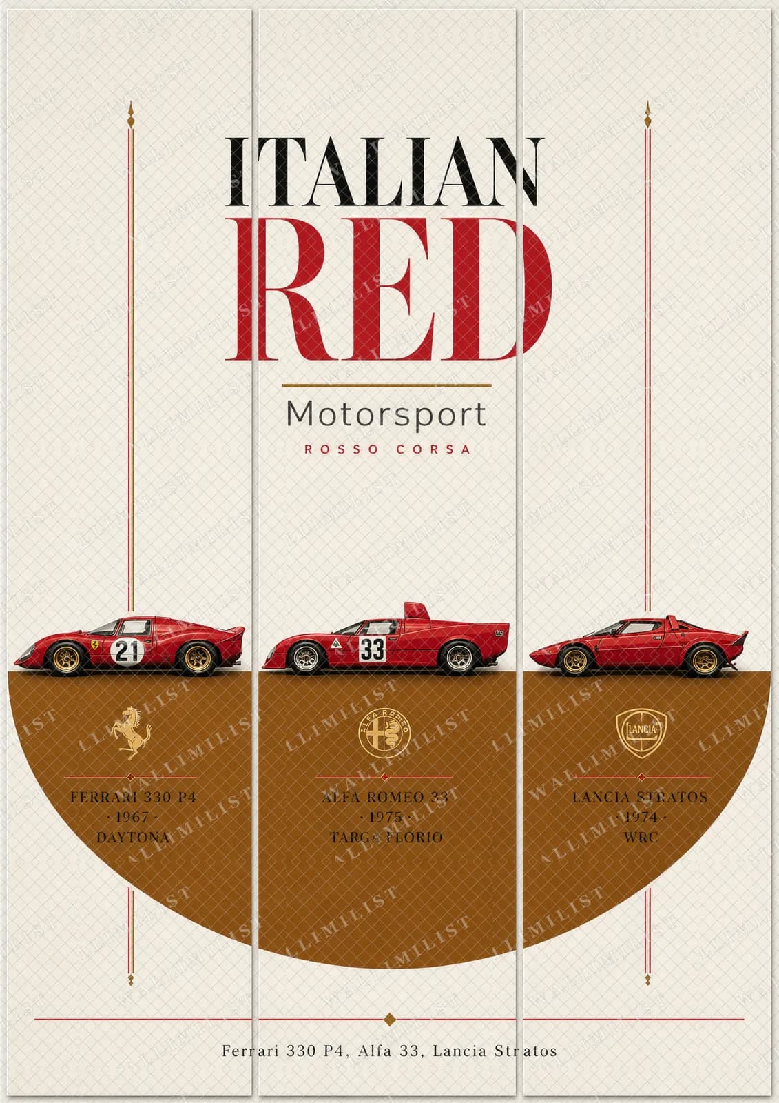 Actual watermarked print of Italian Red