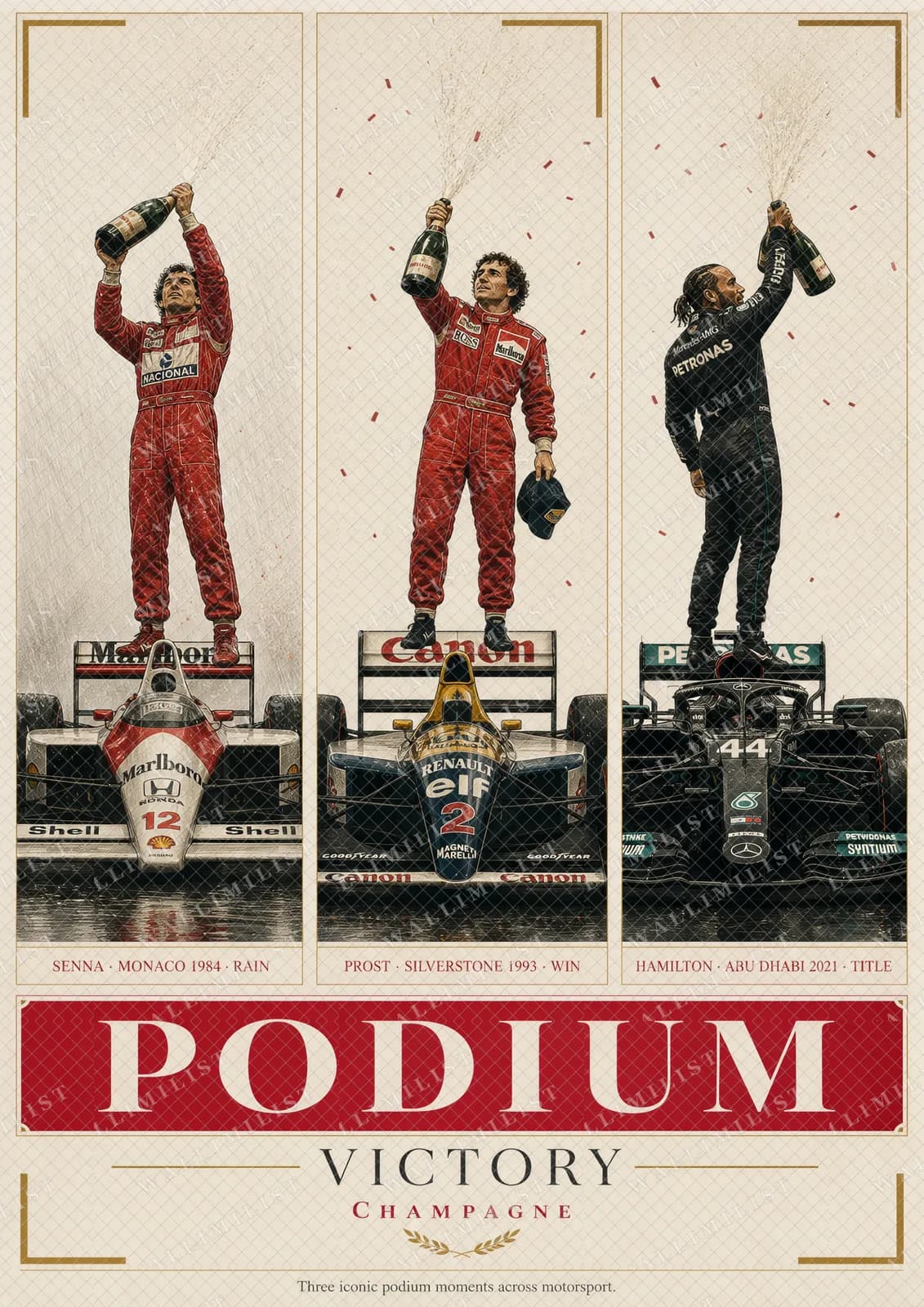 Actual watermarked print of Podium