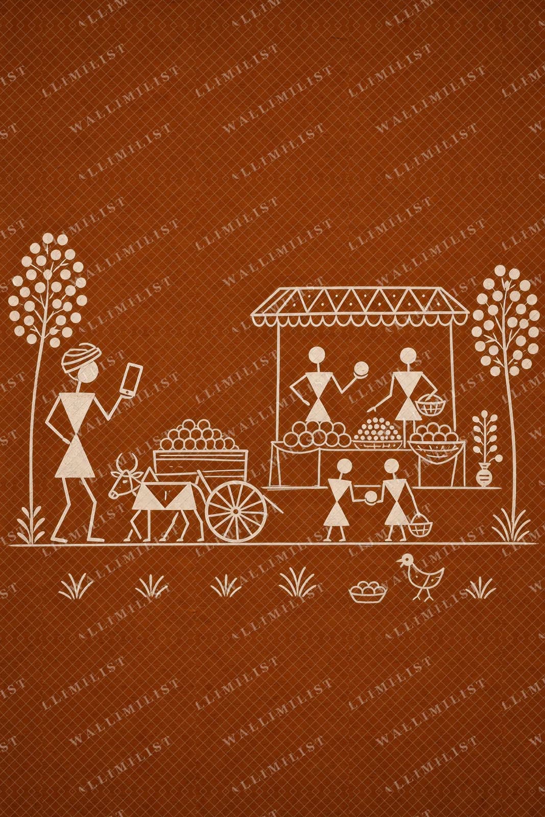 Actual watermarked print of Farmer Market App