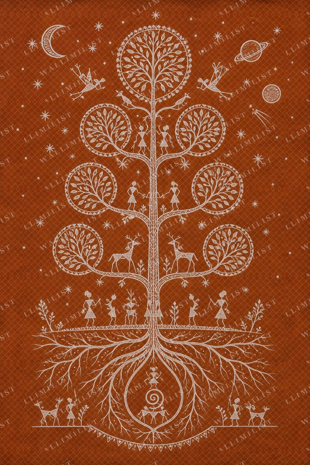 Actual watermarked print of Tree of Life