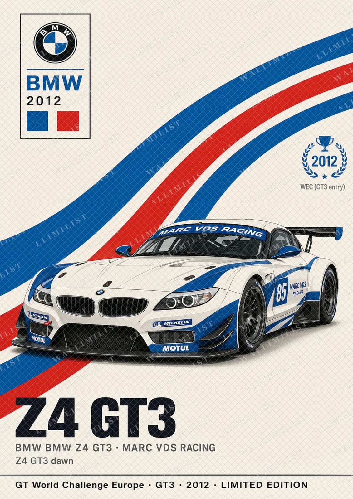 Actual watermarked print of Z4 GT3