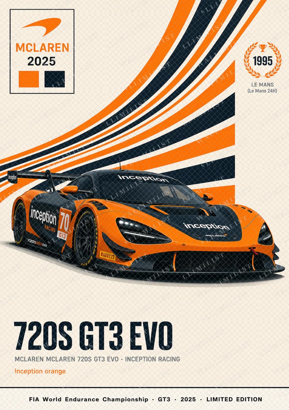 Actual watermarked print of 720S GT3 EVO
