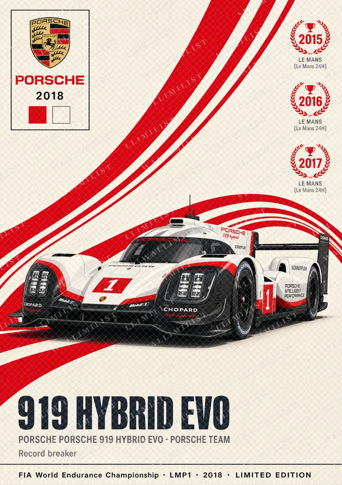 Actual watermarked print of 919 HYBRID EVO