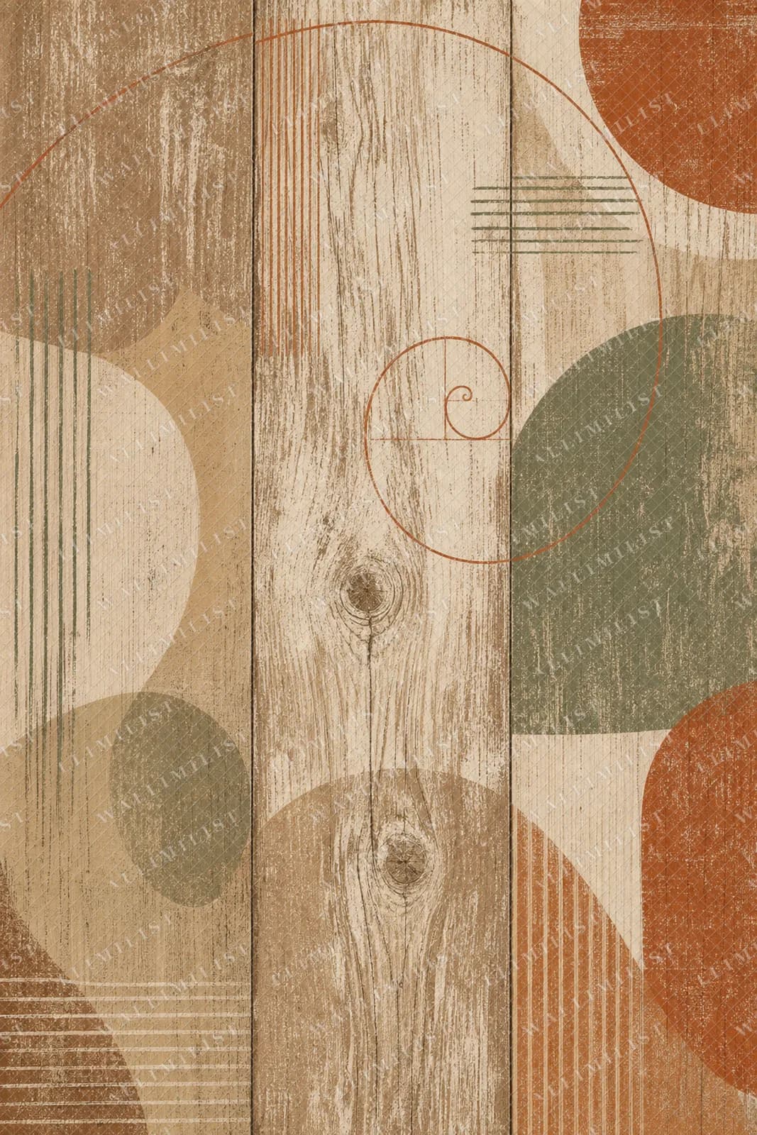 Actual watermarked print of Barn Wood Grain Vertical