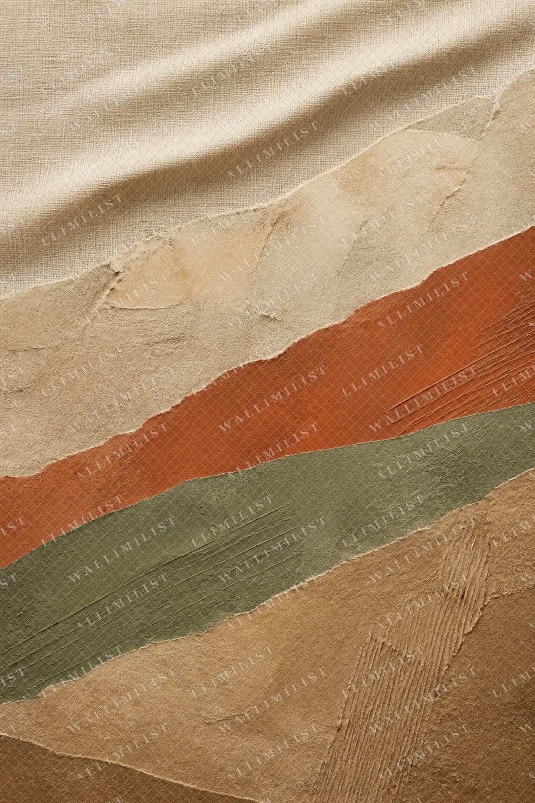 Actual watermarked print of Linen Fold Study